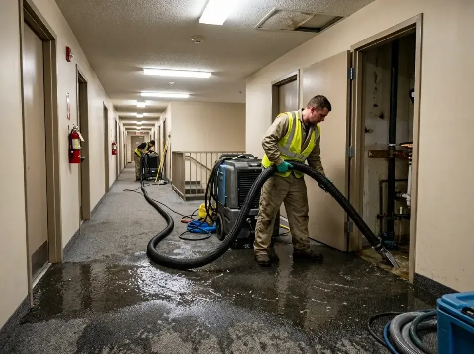 multi-unit-apartment-hallway-f-005 — frequently asked questions, Emergency Burst Pipe Water Extraction & Removal in Sibley,…